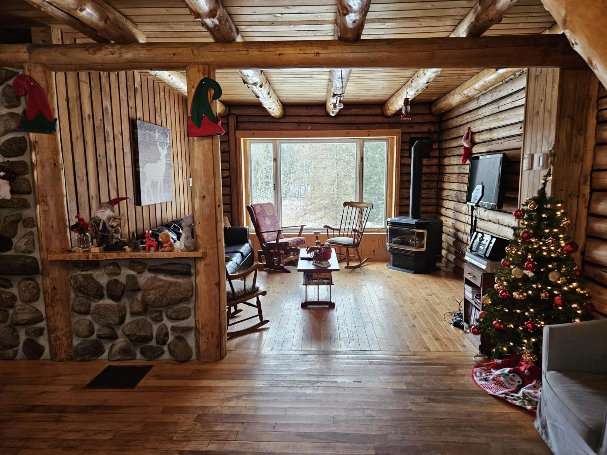 Cozy Log Cottage La Minerve Buitenkant foto